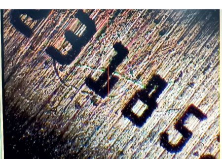 Codes QR gravés au laser